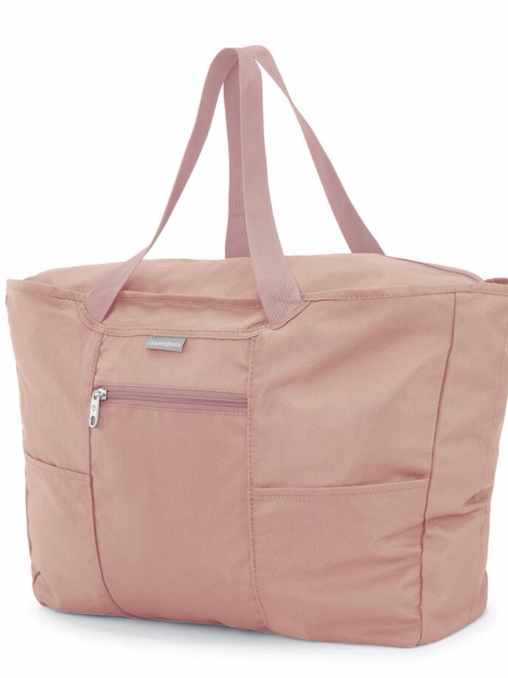 Everyday Pink Canvas Tote Bag by Unknown Brand